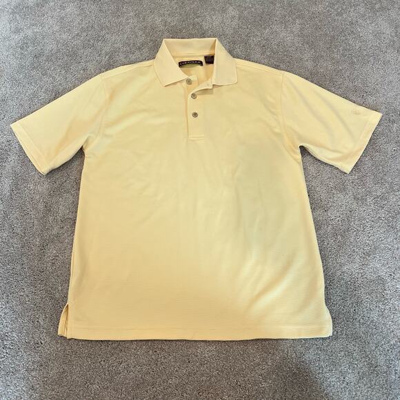Cubavera Men's Polo Light Yellow Size Small - Picture 7 of 7